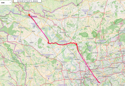 Flugroute von L3744137